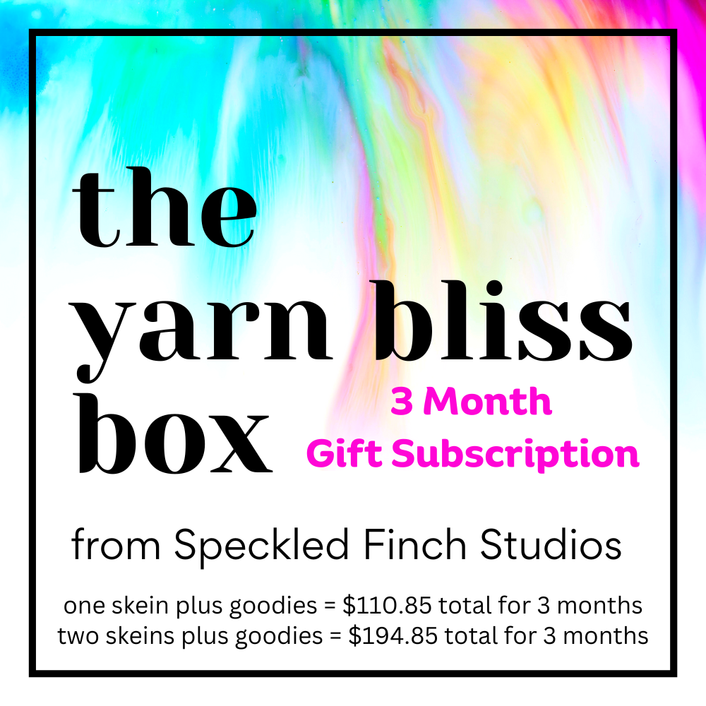 Yarn Bliss Box - 3 MONTH GIFT SUBSCRIPTION