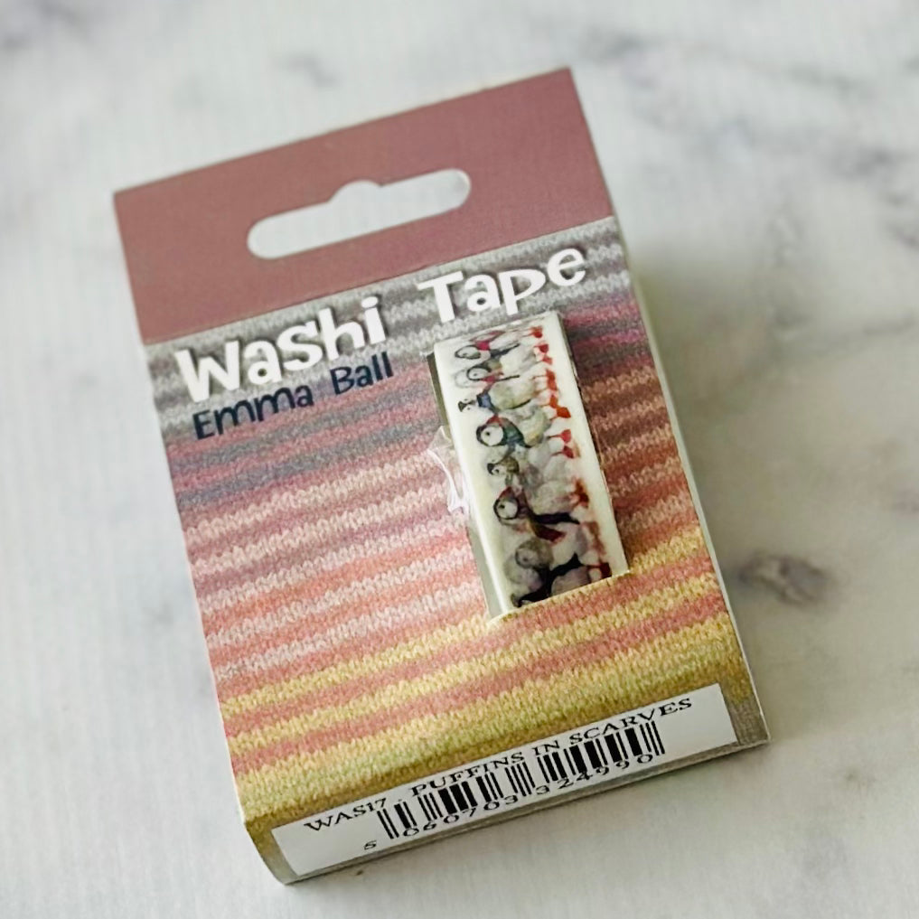 Wooly Puffins Washi Tape