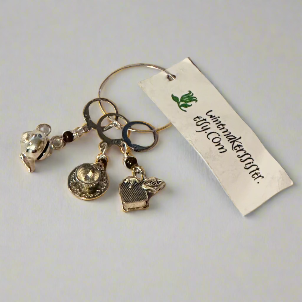 Tea Stitch Marker Set