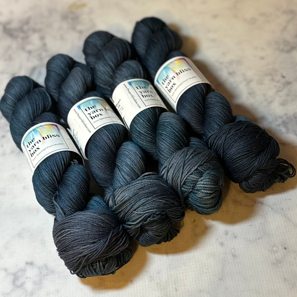 Yarn Bliss Box December 2024 (YARN ONLY) - To The Moon (tonal)