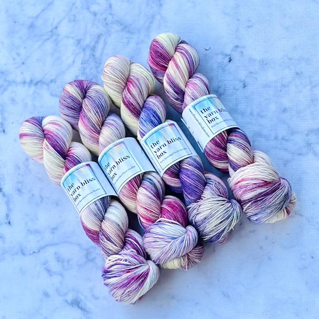 Yarn Bliss Box February 2025 (YARN ONLY) -Candy Hearts (speckled ...