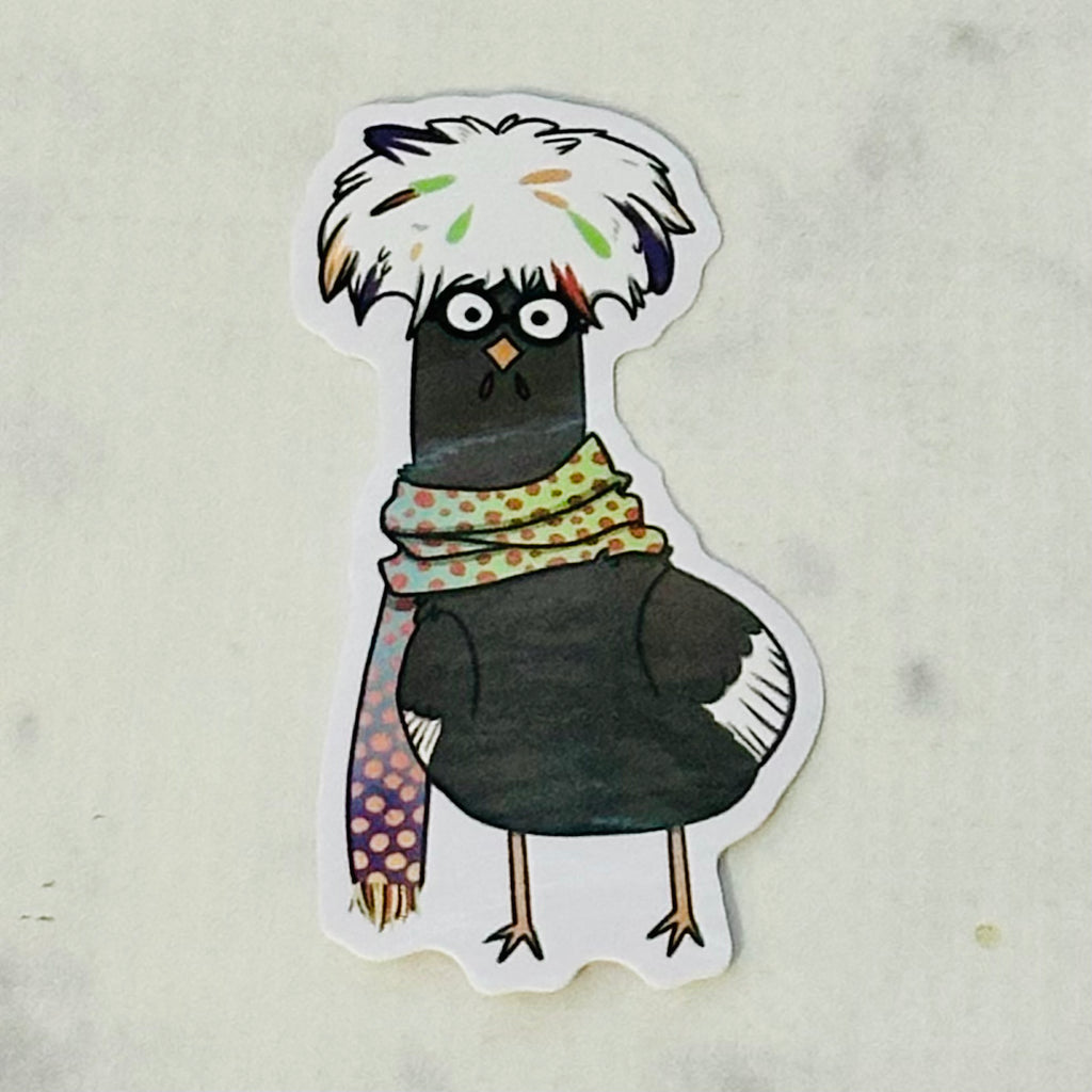 Yarn Chicken Sticker