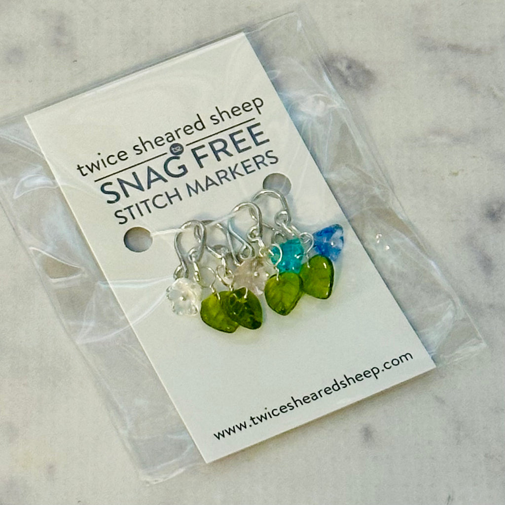 Wildflowers Snag Free Stitch Markers
